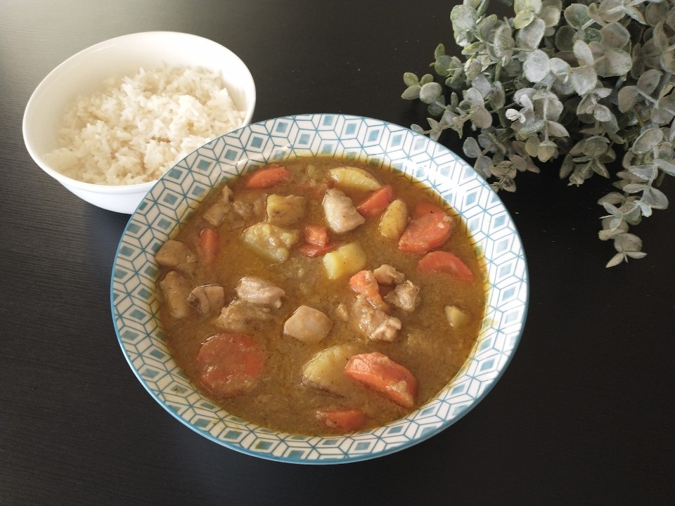 Nathan’s Japanese inspired Yellow Curry (gluten free)