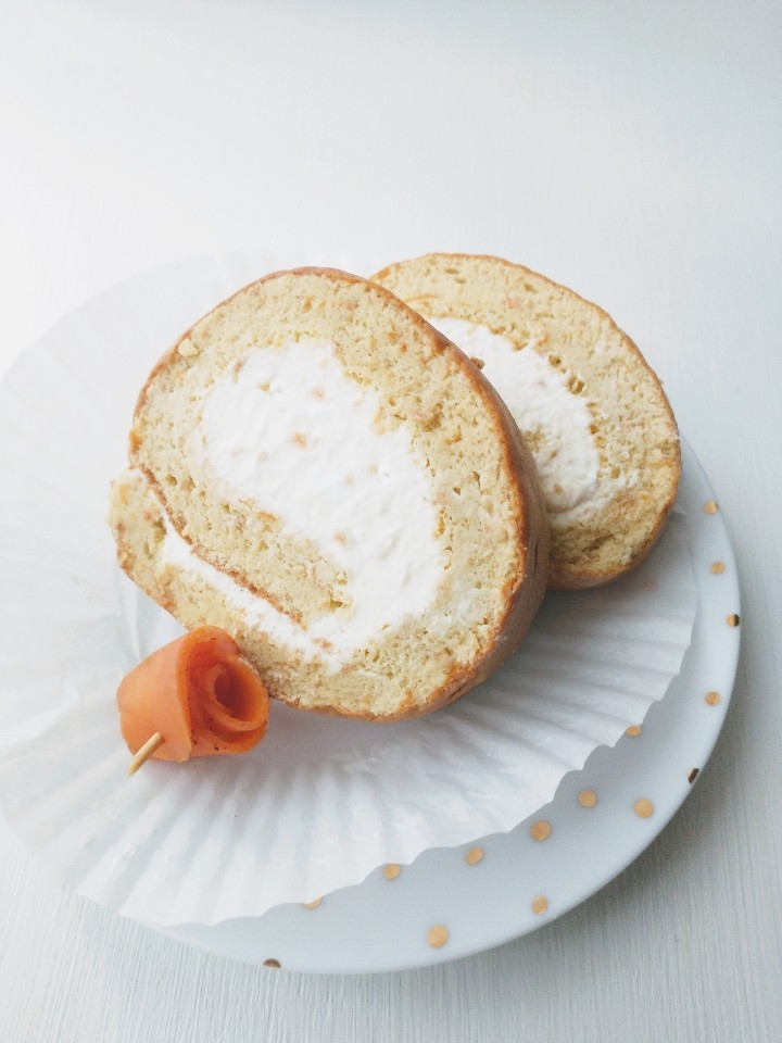Carrot  Roll Cake (gluten free) - 2 slices