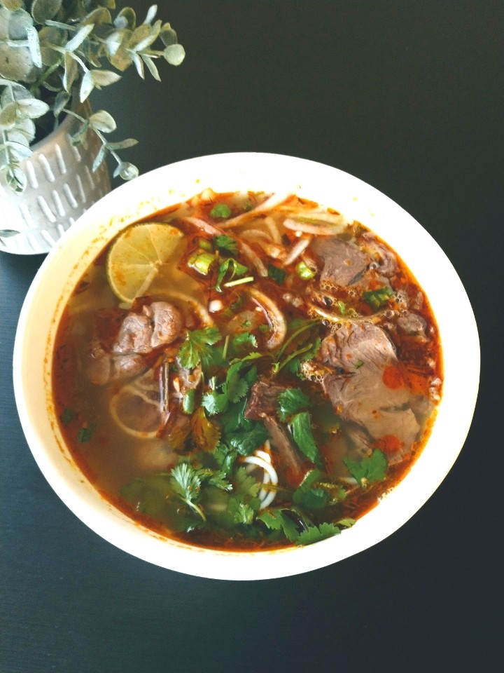 Bun Bo Hue - Beef Noodle Soup (gluten free)
