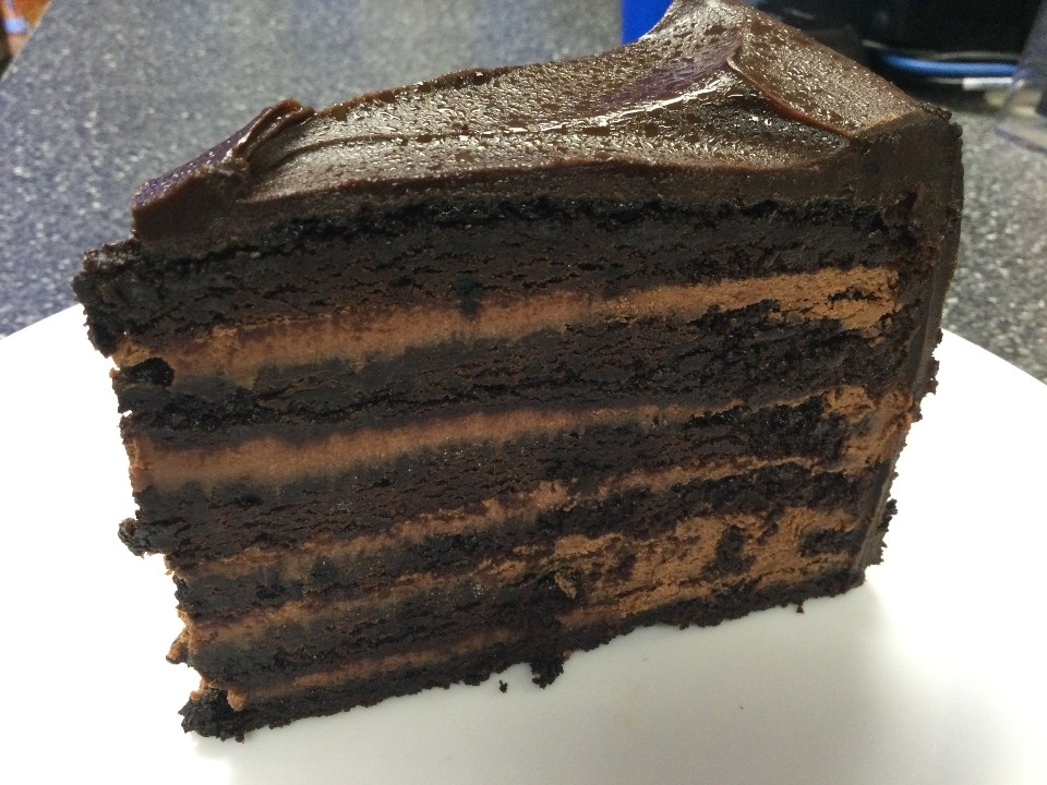 Dark Chocolate Layered Cake