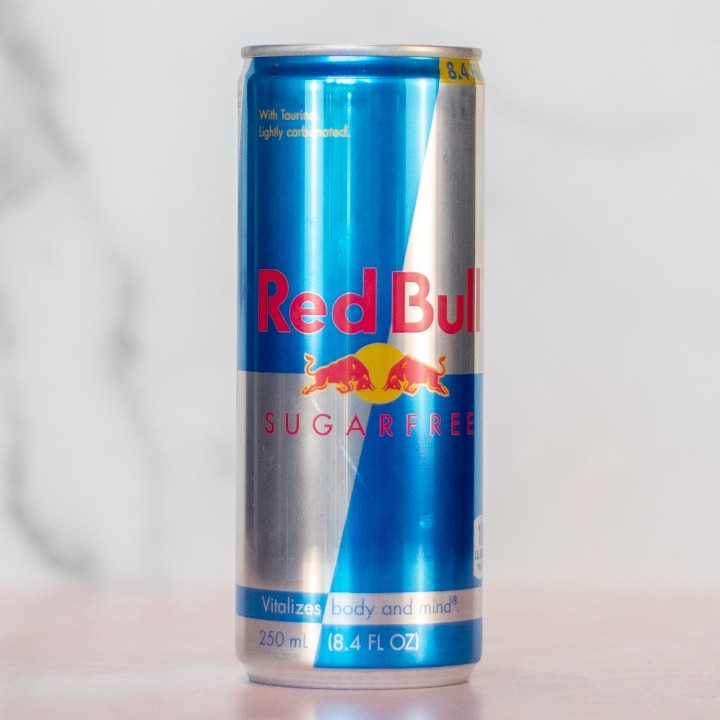 Sugar-Free Red Bull Can