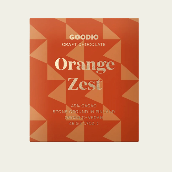Goodio 'Orange Zest' 49% Chocolate