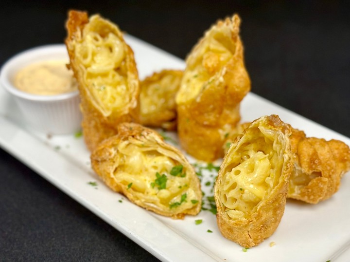 Mac & 6 Cheese Egg Rolls