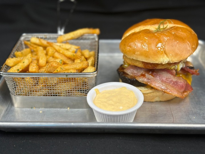 Smoked Brisket BBQ Burger