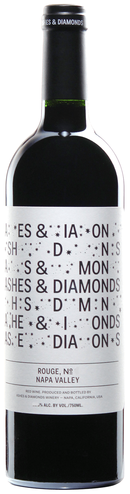 Bottle Ashes & Diamonds Cabernet Sauv -Rouge No 3, California