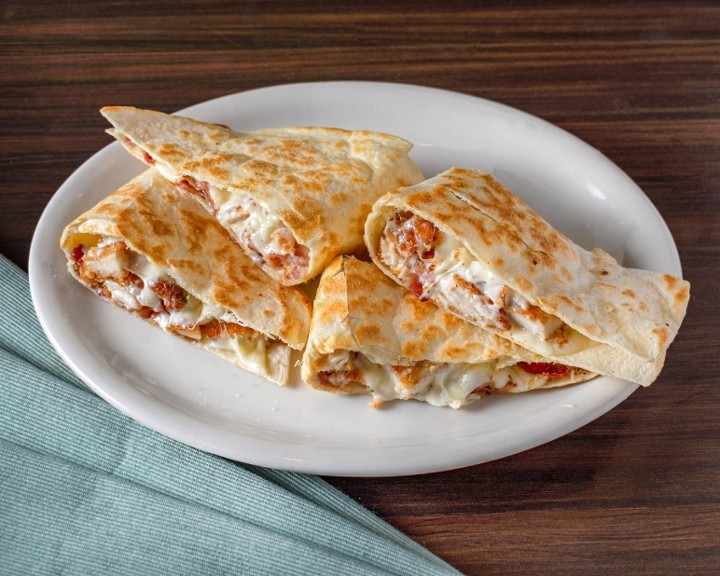 Chicken Bacon Ranch Quesadilla