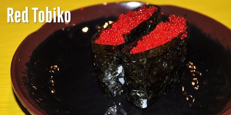Red Tobiko Sushi