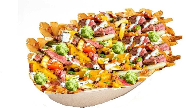 AVOCADO STEAK LOADED FRIES