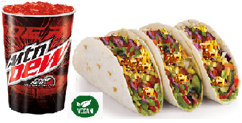 Vegan Veggie Taco Combo Meal Deal