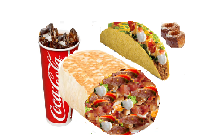 Stuffed Meat Lover Burrito Combo Meal