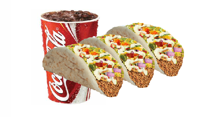 Combo Meal Deal N.Y. Style Beefy Chalupa