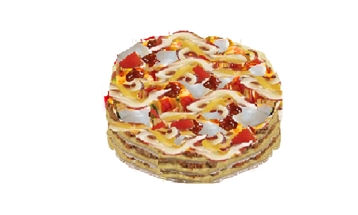 3 Layers Crunchy Mexican Pizza