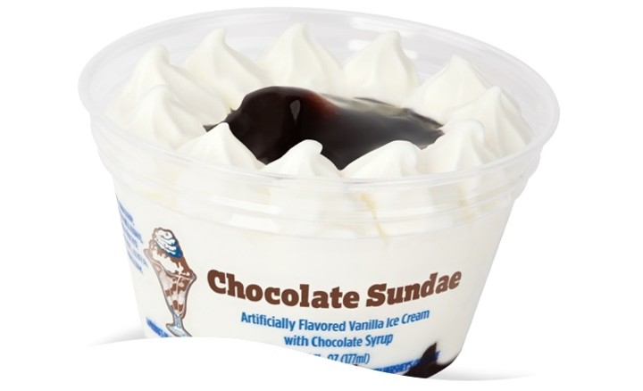 6 OZ. CHOCOLATE SUNDAE CUP