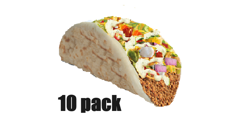 10 Chalupa Pack Family Meal Deal "Choose Your Protein"
