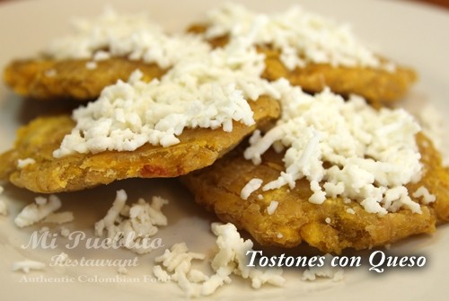 Tostones Con Queso