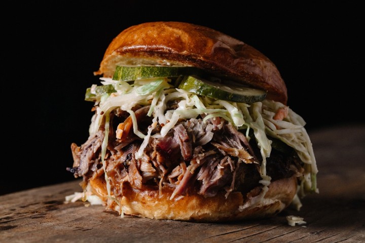 Smoke Pulled Pork Sandwich