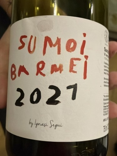 CHILLED RED - VINYES SINGULARS, SUMOLL BARMEI, SUMOLL