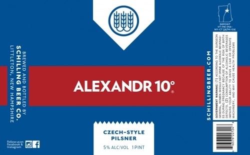 SCHILLING ALEXANDR 10° Czech Pilsner (Crisp) (L)