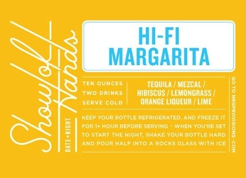 HiFi Margarita (10 oz. / Serves 2)  (To-Go Only)