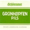 SCHÖNRAM GRÜNHOPFEN PILS Fresh-Hopped German Pilsner (Crisp) (L)