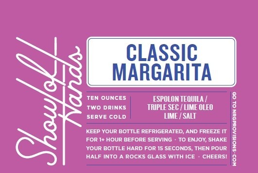 Classic Margarita (10 oz. / Serves 2)  (To-Go Only)