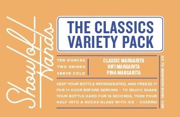 Margarita Pack THE CLASSICS (Hifi Margarita / Pina Margarita / Classic Margarita ) To-Go Only