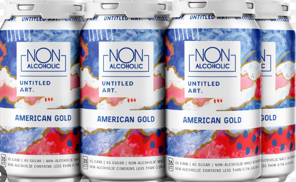 UNTITLED ART N/A AMERICAN GOLD (Non-Alcoholic)