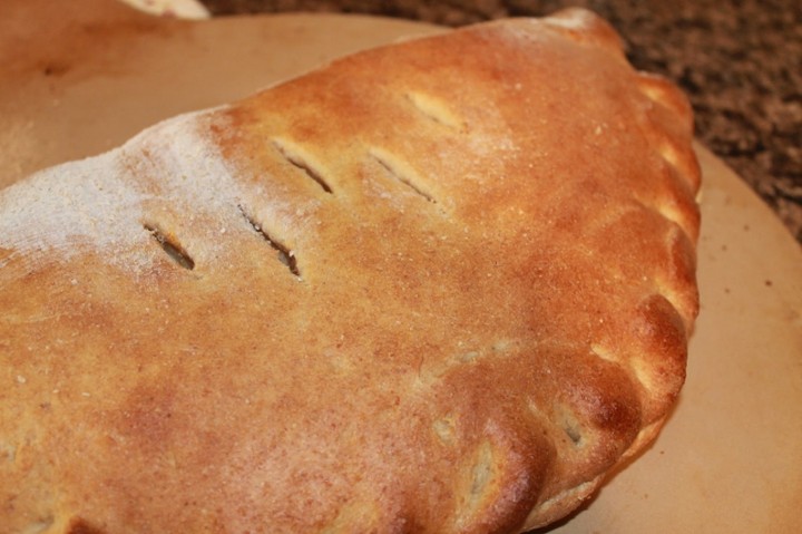 Ham and Swiss Cheese Calzone