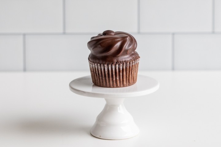 OMG Chocolate Ganache Stuffed Cupcake