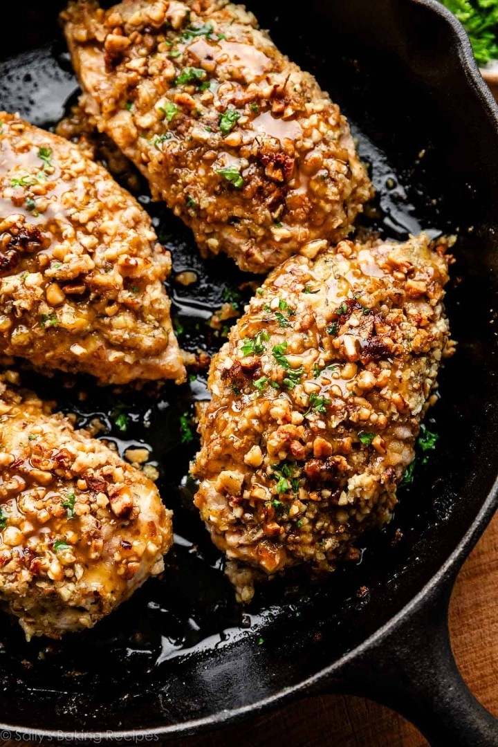 Delivery - Thurs - Honey Garlic Pecan Crusted Chicken