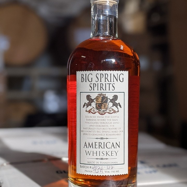 Big Spring Spirits  Pennsylvania craft distillery