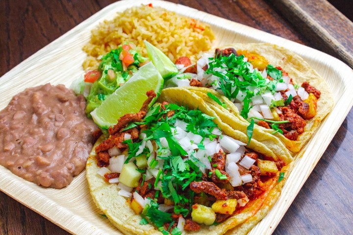 Combo Taco Plate (online only)