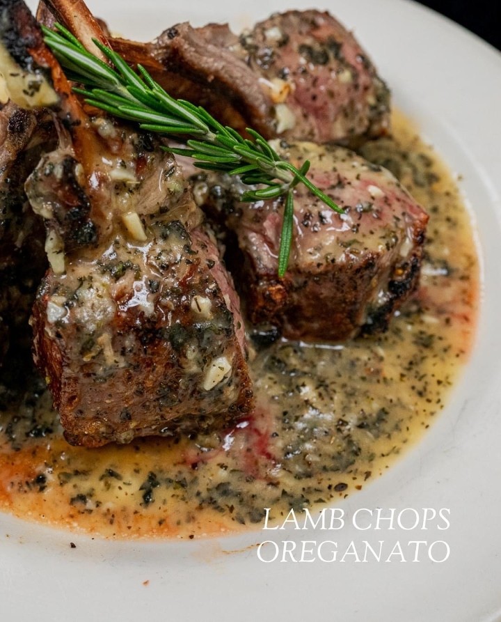 Lamb Chops Oreganato