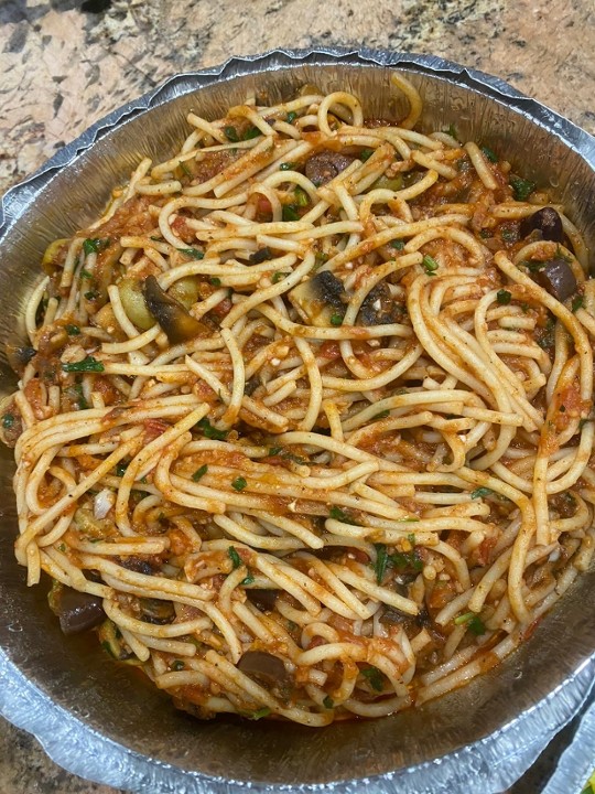 MEDITERRANEAN VEGETABLE SPAGHETTI