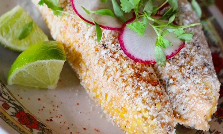 GRILLED STREET CORN