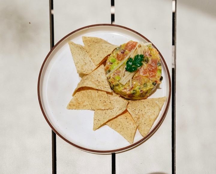 Sustainably-sourced Salmon Tartare