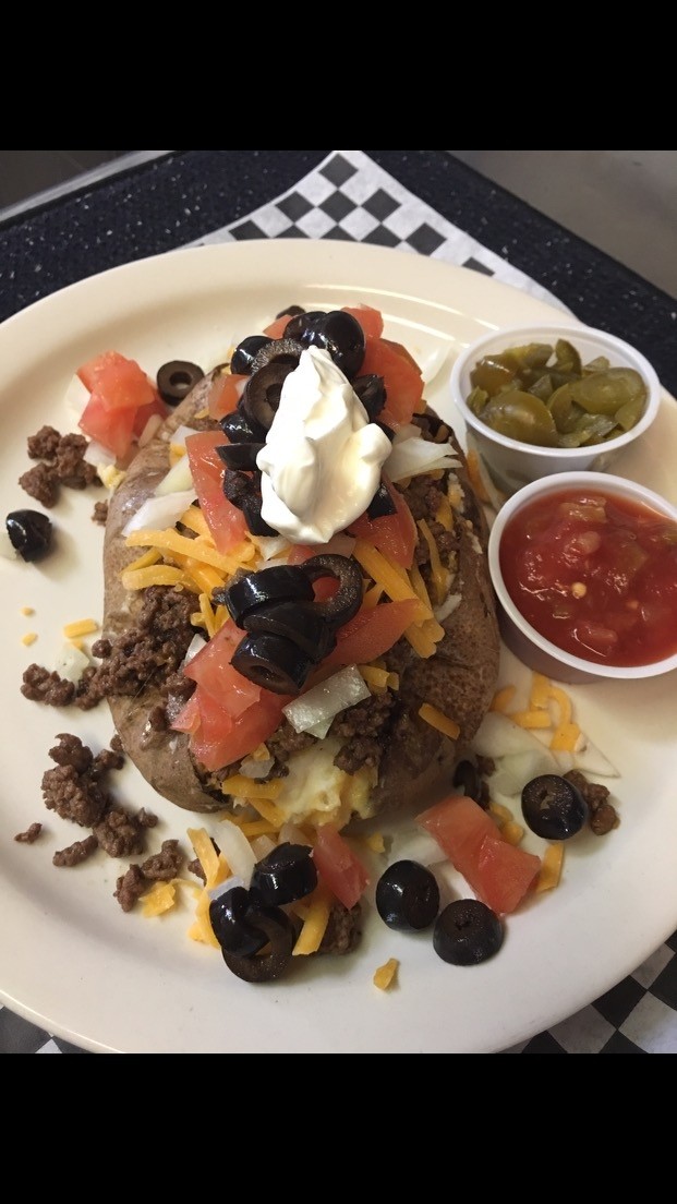 Taco Stuffed potato