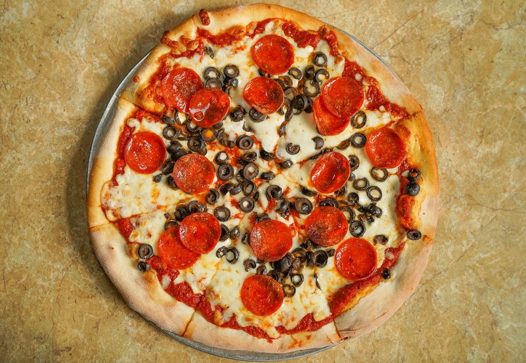 (10) 13" Pepperoni and Black Olives
