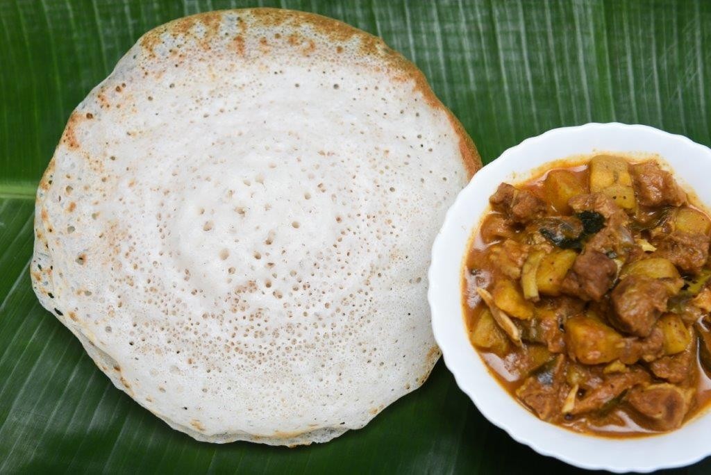 Set Dosa w/ Goat Curry