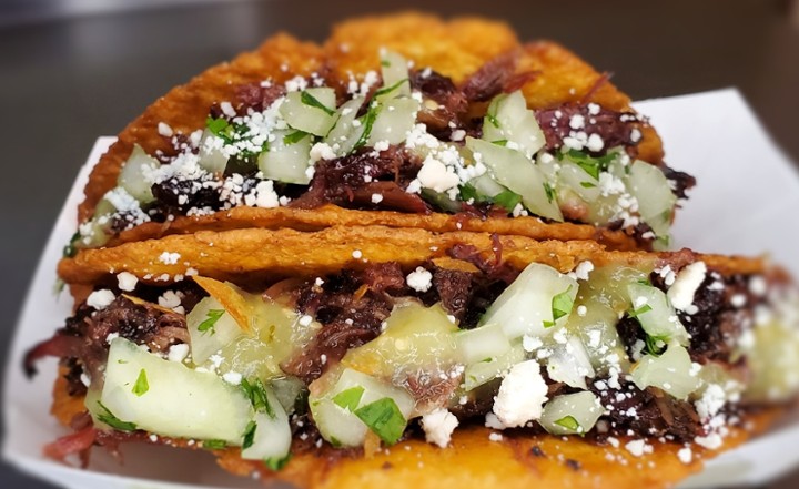 One Barbacoa Taco