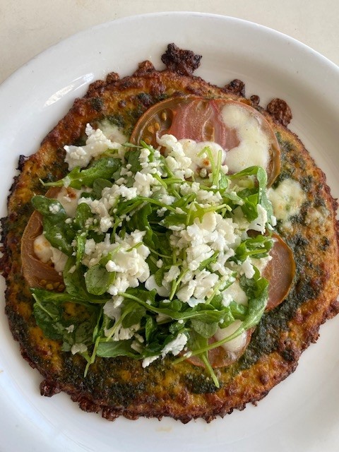 Zucchini Crust Pizza