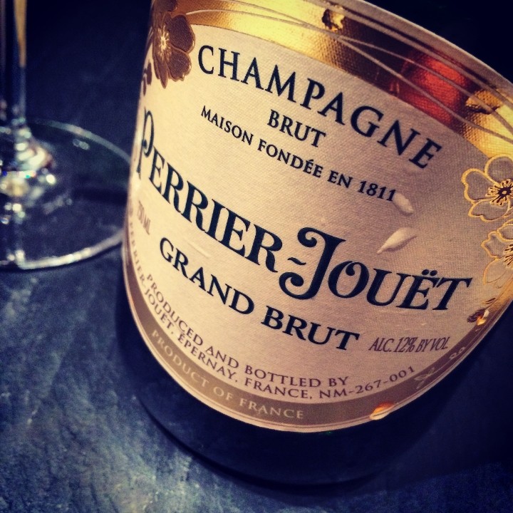 Perrier Jouet Champagne Bottle