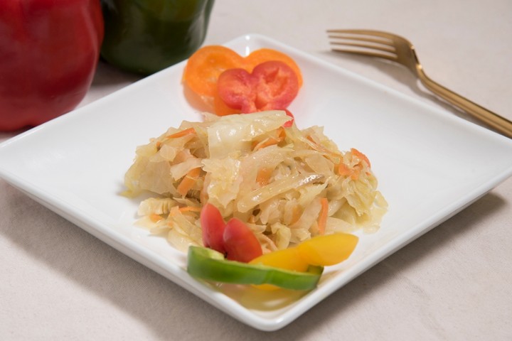 Side of Steamed Cabbage & Carrots