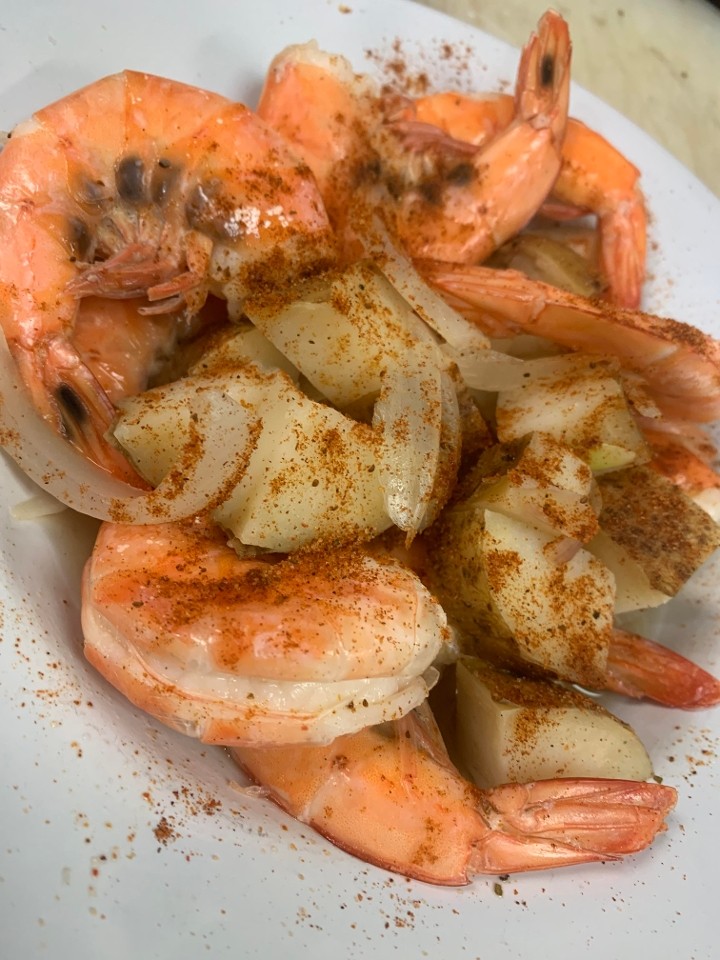1/2 Pound Natty Boh Steamed Shrimp