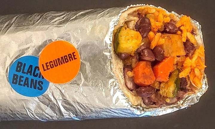 legumbres picadillo burrito