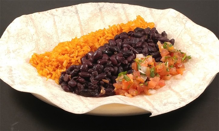 rice & bean burrito