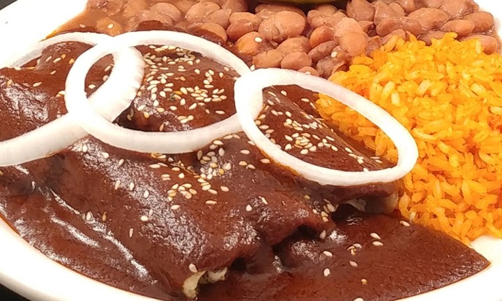 enchiladas mole