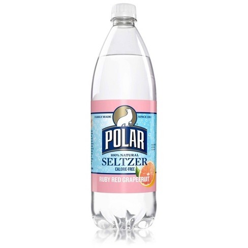 POLAR, GRAPEFRUIT  SELTZER 1LITER