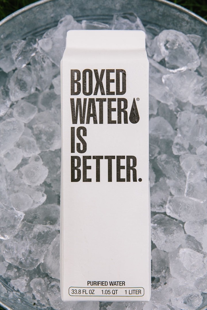 BOXED WATER CARTON 1 LITER