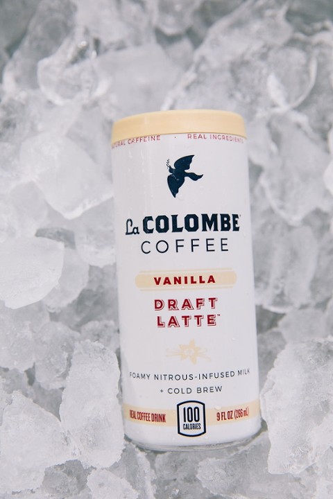 LA COLOMBE, LATTE,VANILLA,DRAFT 9 FZ